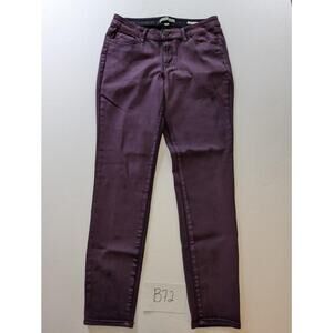 Code Bleu Purple Jeans Size 10 Skinny -0623B72